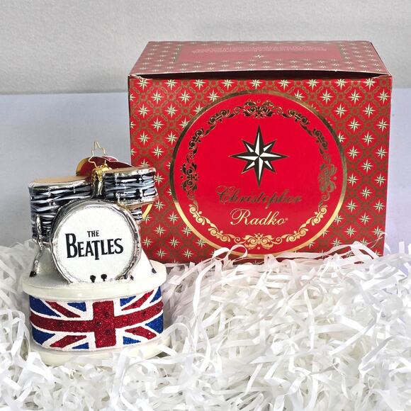 Christopher Radko Ringo’s Drum Set. New With Box - Picture 1 of 3